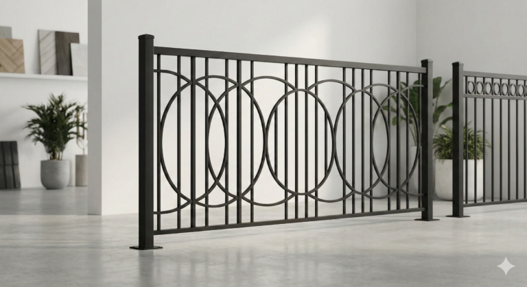 المنتجات أسيجة حديدية جاهزة